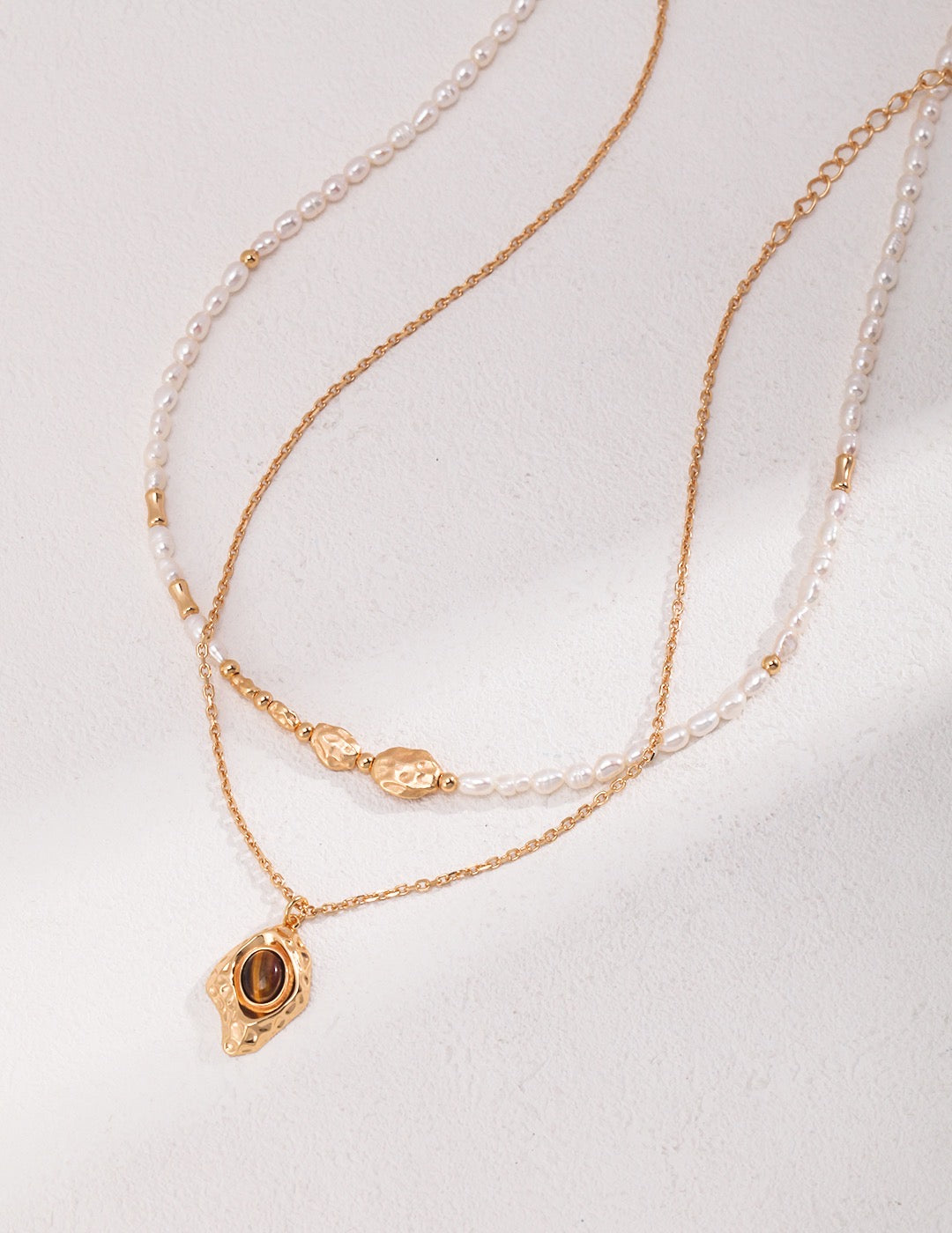 Classique Baroque Pearl Necklace | Estincele Jewelry | Necklaces | Women's necklace | luxury necklaces
