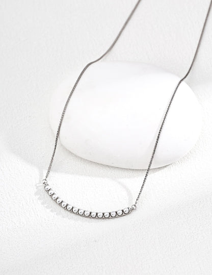 Sparkling Pearl Necklace