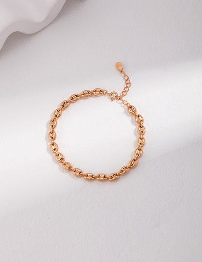 Minimalist Chain Bracelet | Estincele Jewellery | Women's bracelets | Luxury jewellery