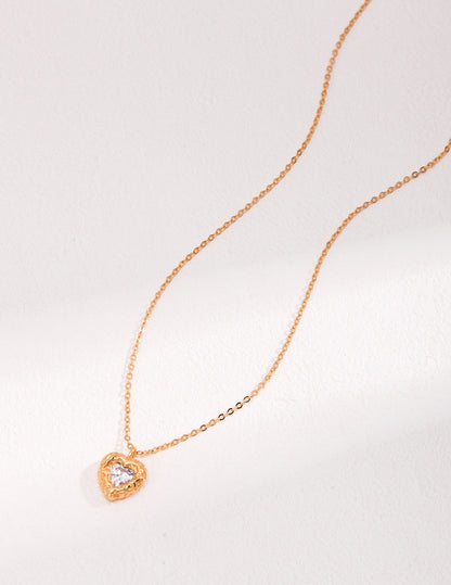 Crystal Heart Necklace