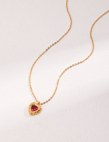 Crystal Heart Necklace