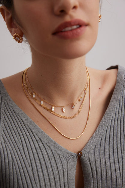 Pure Silver Lace Necklace | Estincele Jewellery | Women's Necklaces