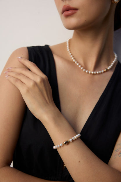 Pearl Stone Bracelet