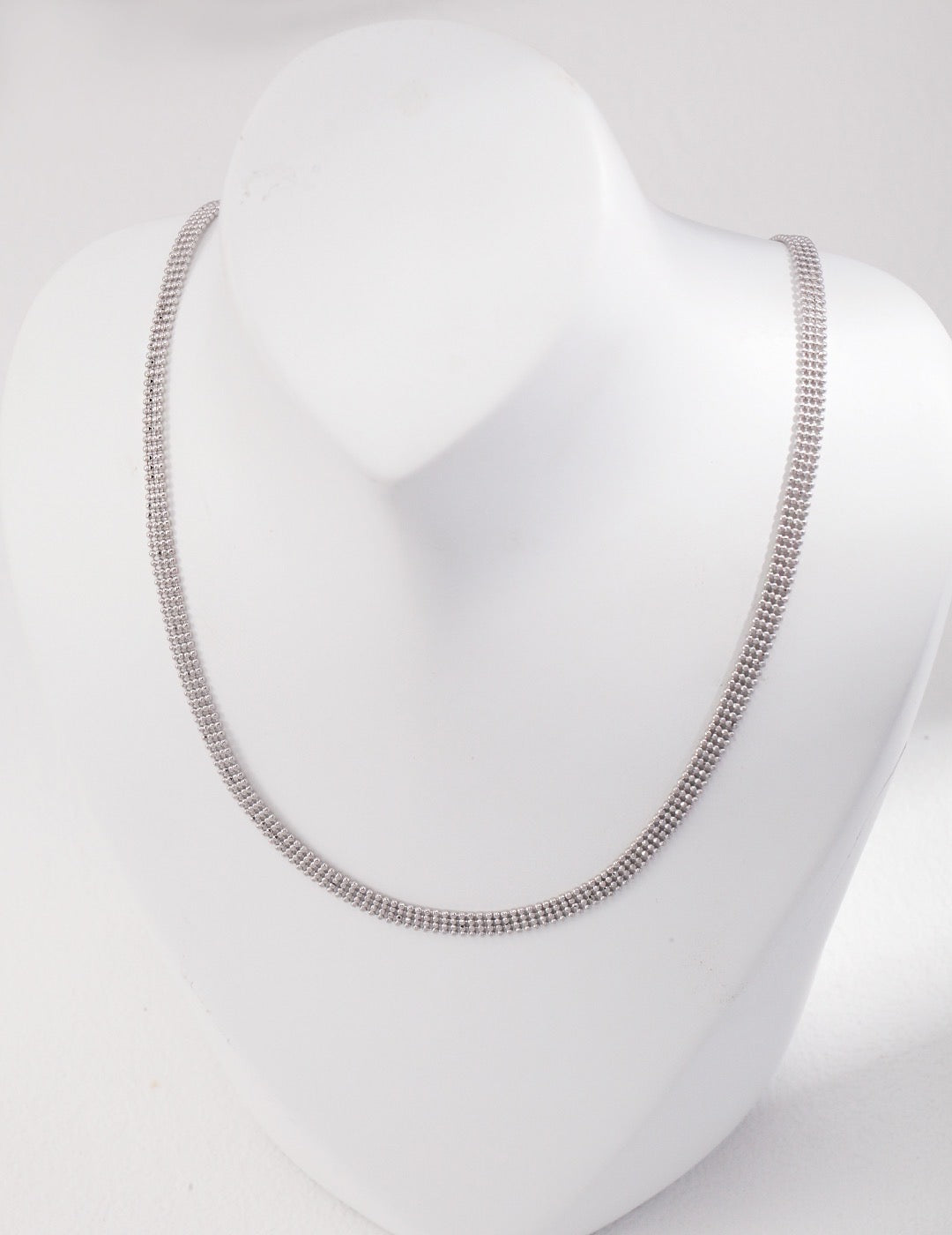 Pure Silver Lace Necklace | Estincele Jewellery | Women's Necklaces