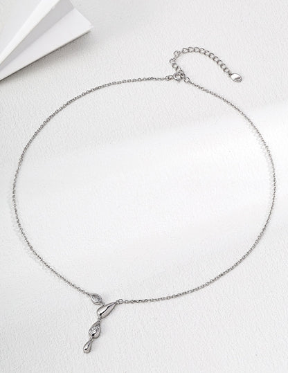 Teardrop Zircon Necklace
