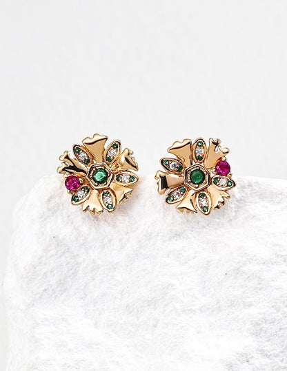 Shinny Snow Earrings