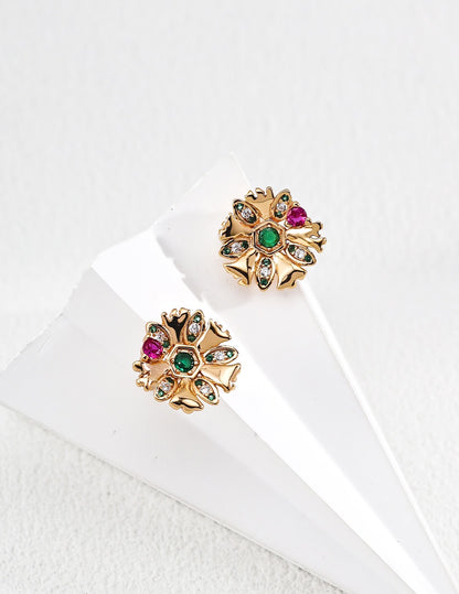 Shinny Snow Earrings