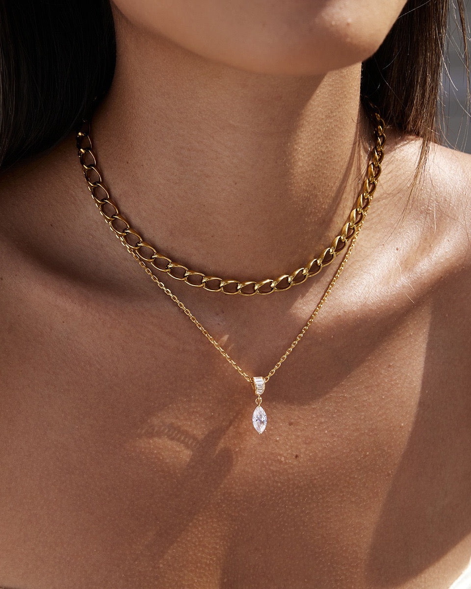 Nova Marquise Necklace