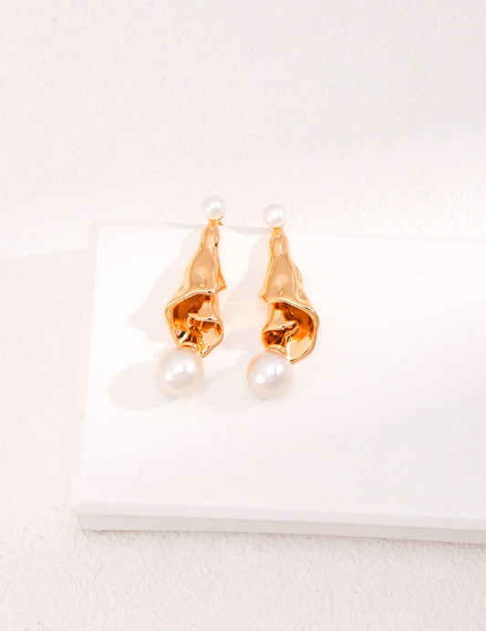 Campanula Flower Earrings | Estincele Jewellery | Earrings | Luxury jewelry