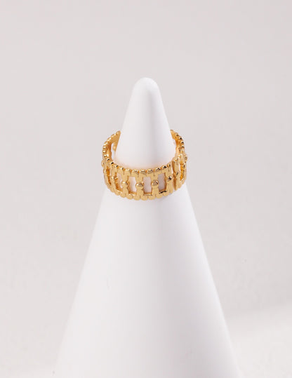 Classique Vintage Gold Ring | Estincele Jewellery | Rings | women's rings