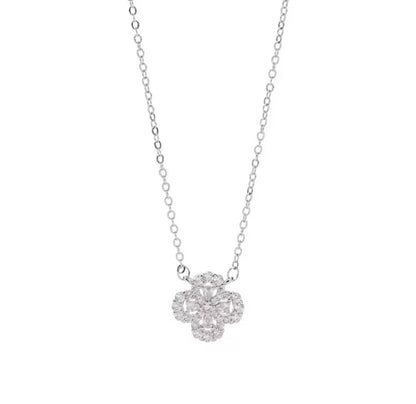 Sparkling Clover Necklace