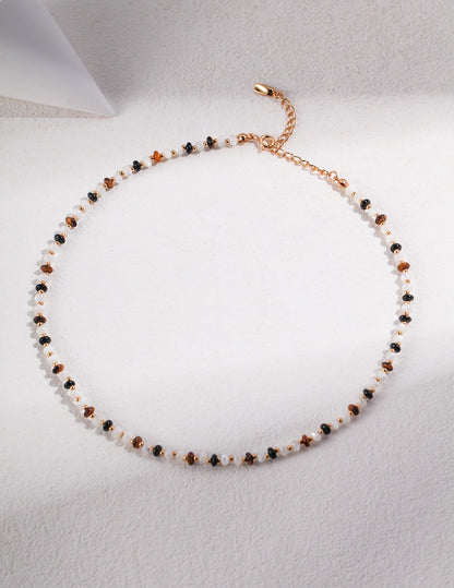 Tiger's Eye Stacking Necklace