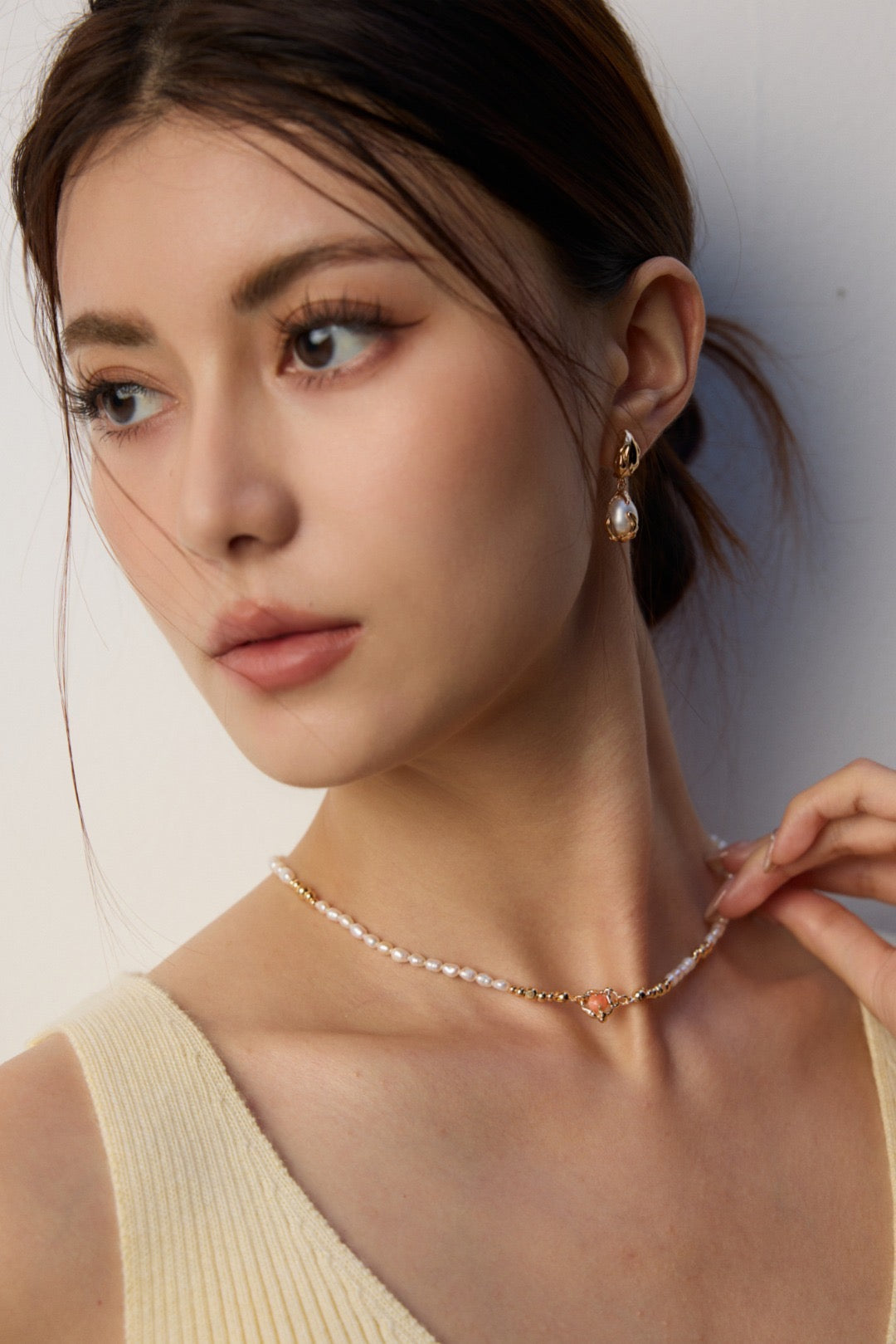 Vintage Rhodochrosite Necklace