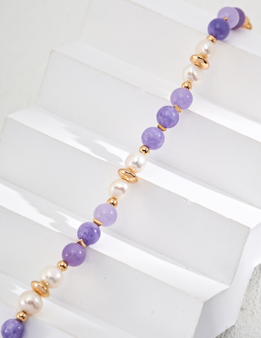 Stone of love Kunzite Silver Bracelet