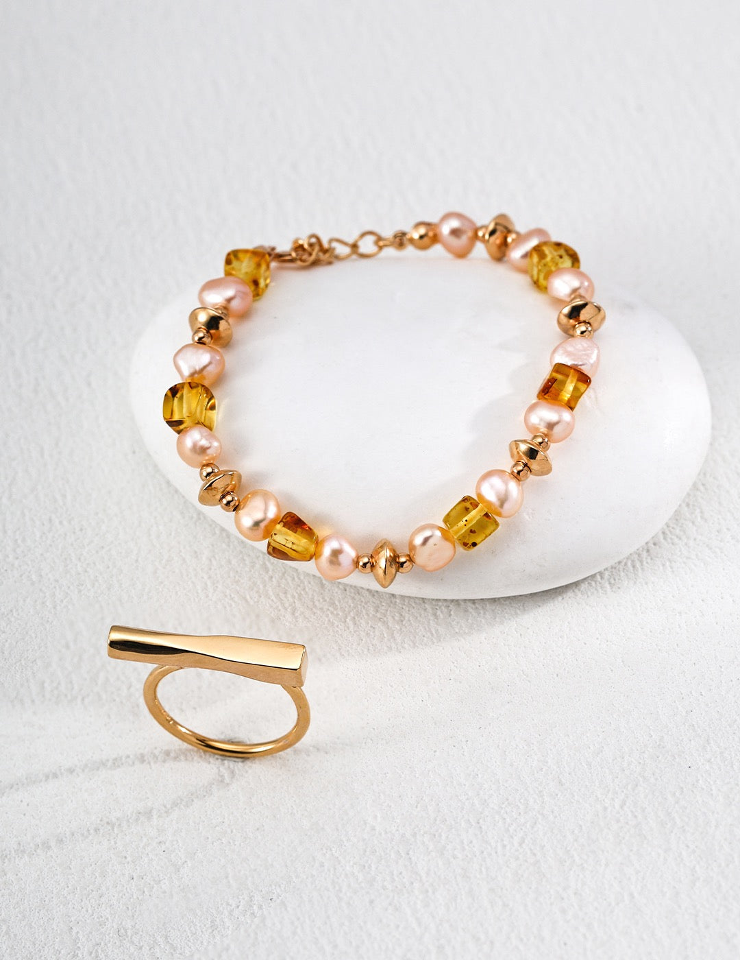Amber Glow Bracelet
