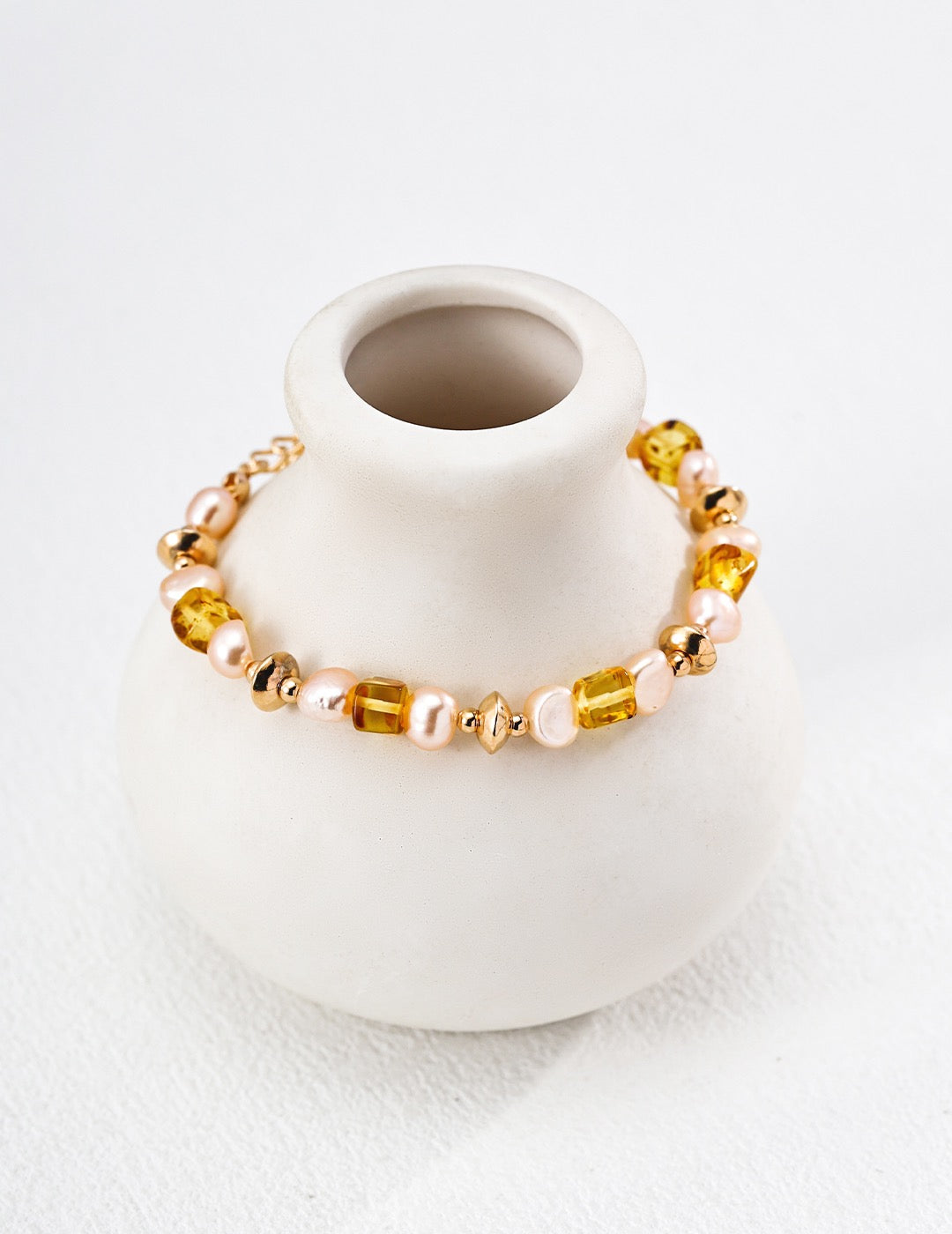 Amber Glow Bracelet