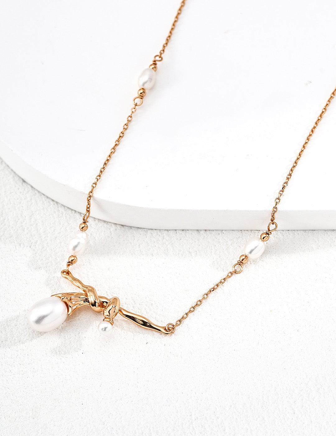 Moonlit Tear Necklace