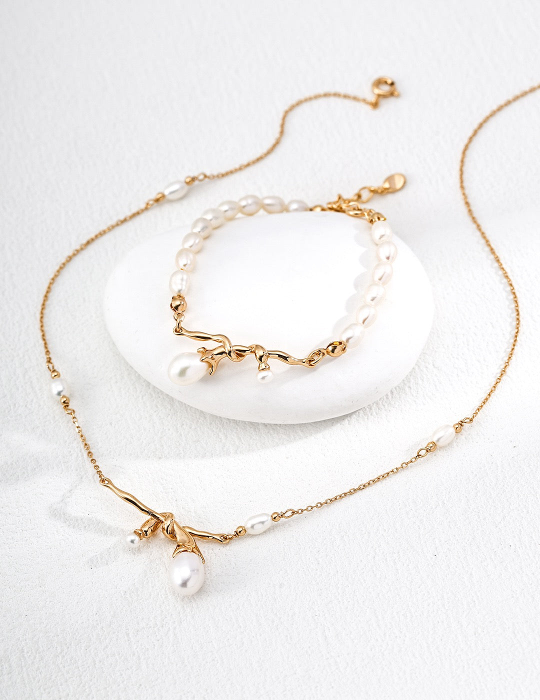 Moonlit Tear Necklace