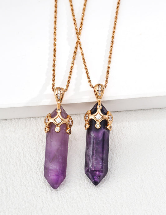 Royal Amethyst Necklace
