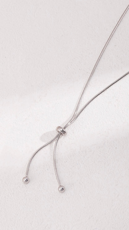 Simple Long Chest Necklace