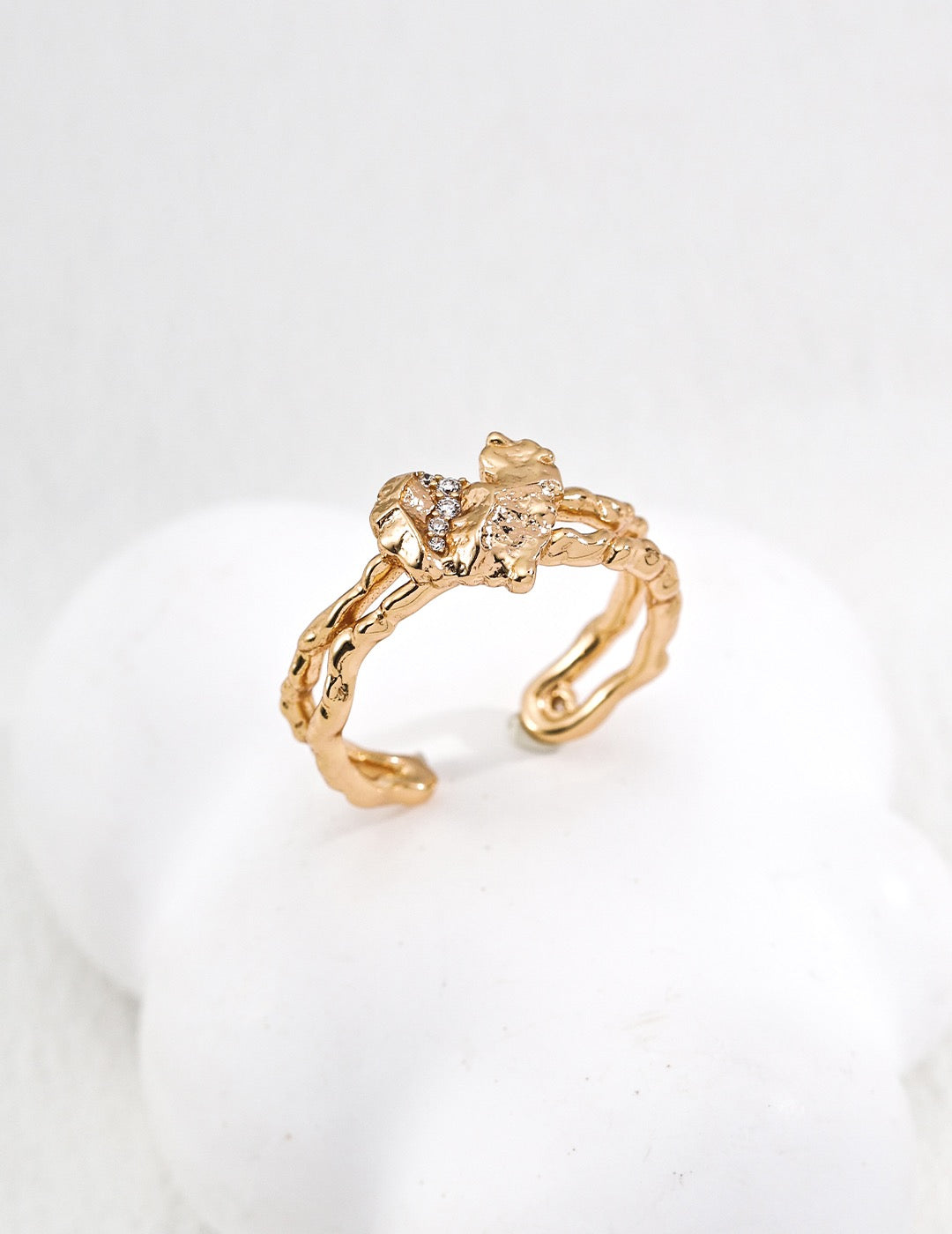 Melting Heart Ring