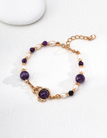 Purple Quartz Bracelet