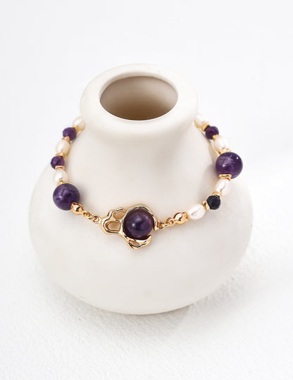Purple Quartz Bracelet