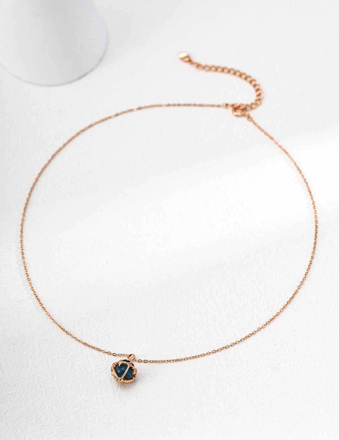 Lucky purple quartz necklace