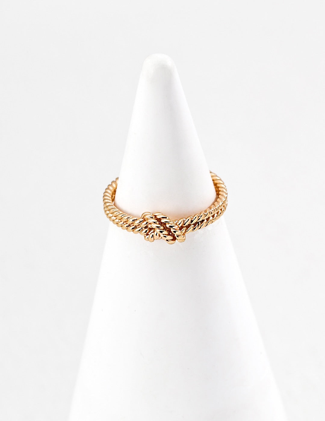 Simple Knot Sterling Silver Ring