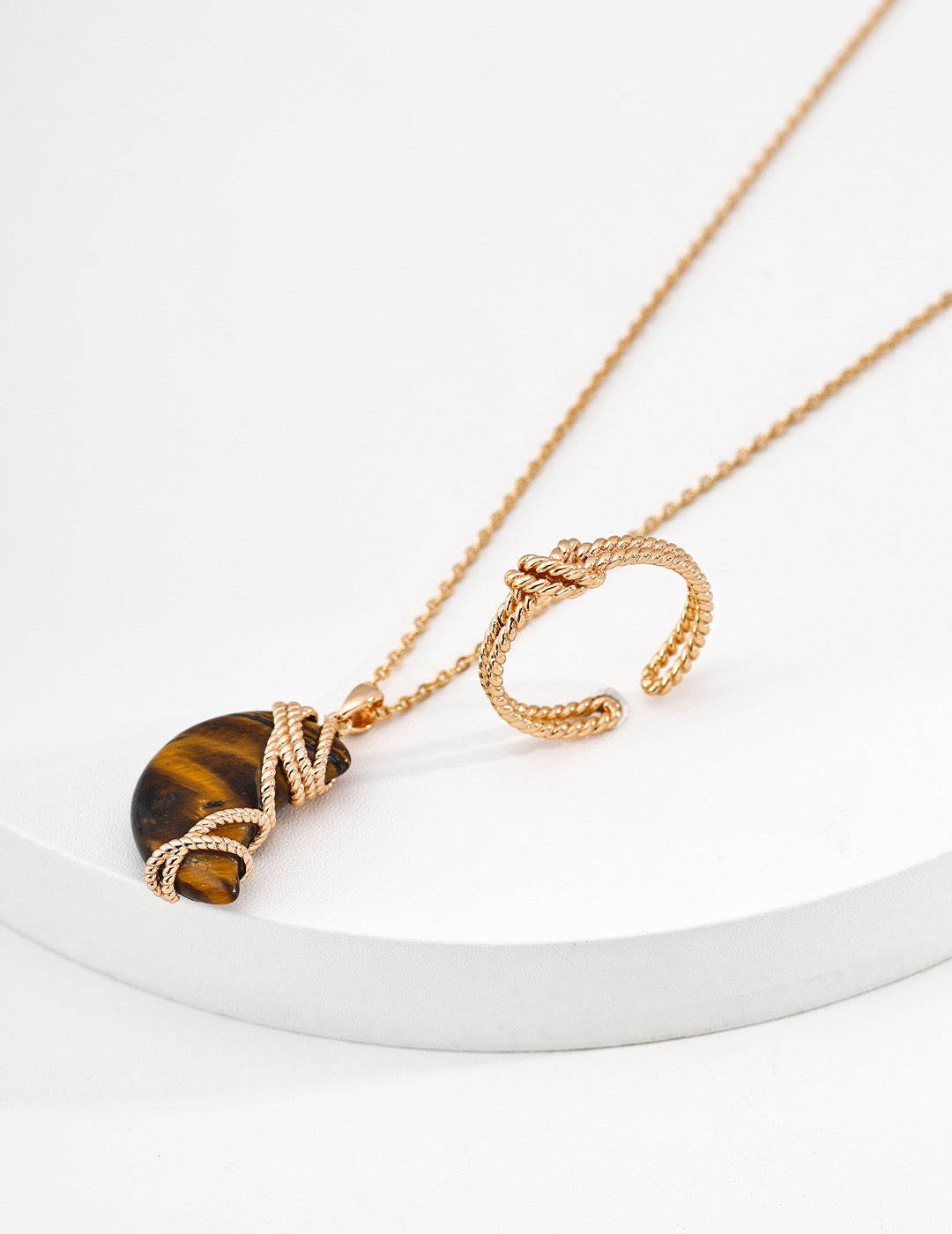 Simple Knot Sterling Silver Ring