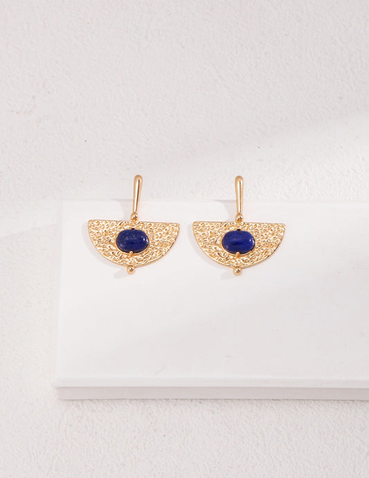 Lapis Lazuli Palace Earrings | Estincele Jewellery | Women's earrings 