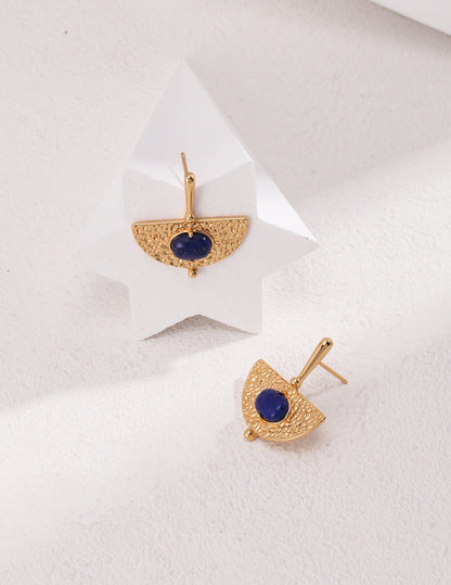 Lapis Lazuli Palace Earrings | Estincele Jewellery | Women's earrings