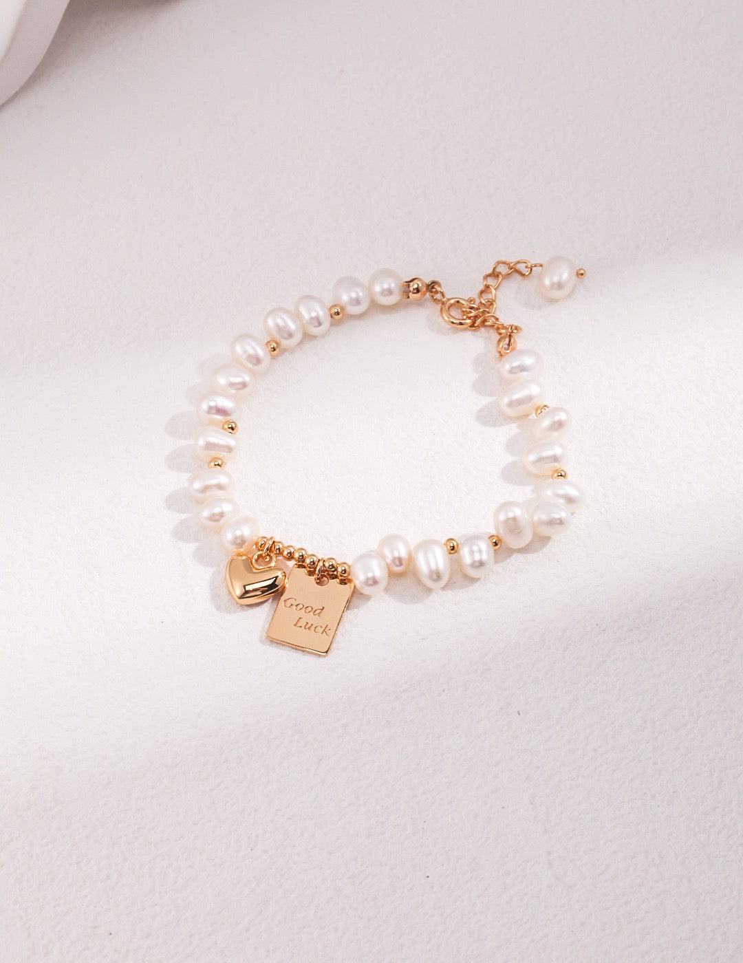 Good Luck Bracelet | Gold bracelet for women | Friendship bracelet | pearl bracelet| silver bracelet