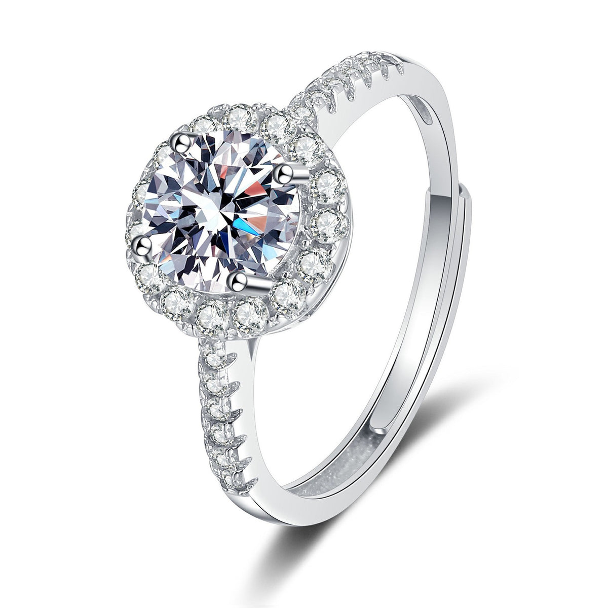 Moissanite Ring
